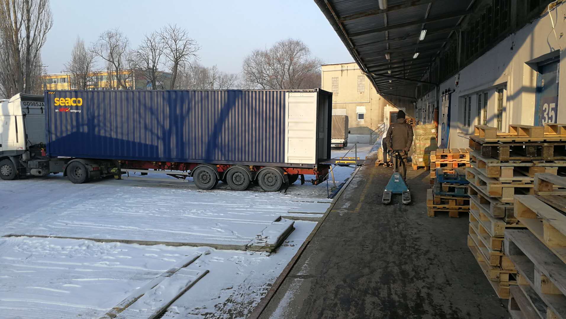 Client receive the cargo